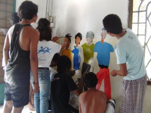 Painting Activities at Green House